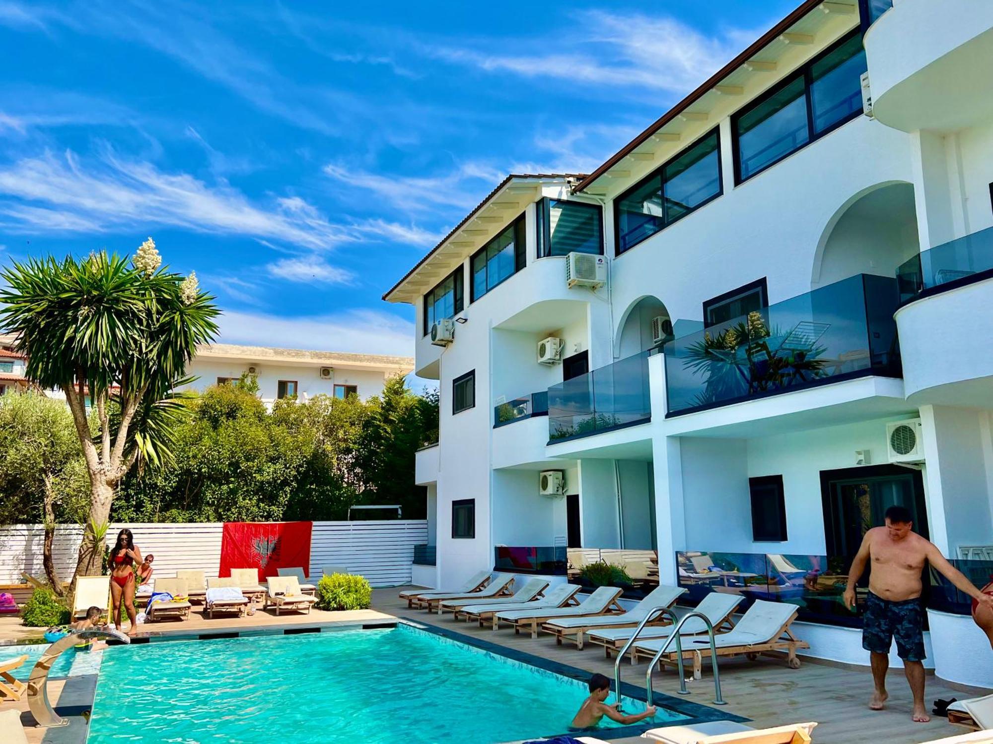 Hotel Vila Park Bujari Ksamil คซามิล ภายนอก รูปภาพ